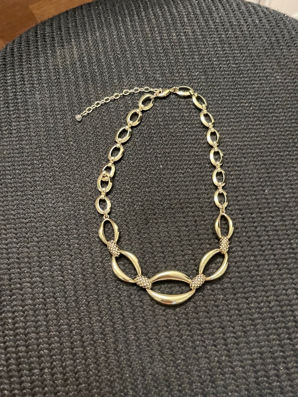 New Napier Gold/Black Choker Necklace